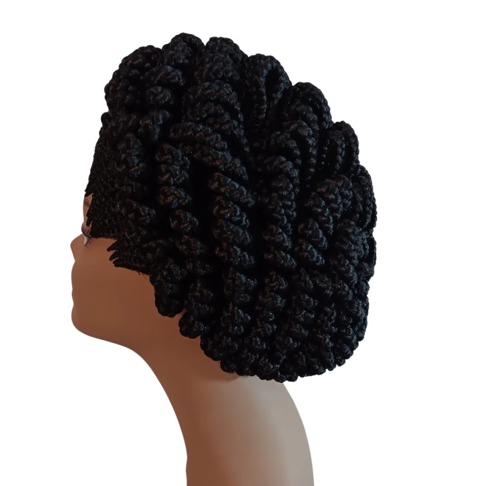 Chic Black Braided Wig